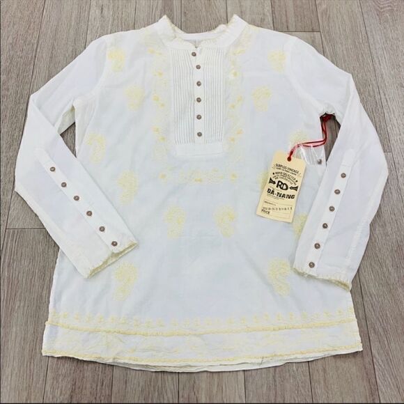 Da-Nang Tops - Da-Nang Embroidered Tunic